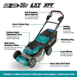 MAKITA DLM532Z - Cortacesped bl 18vx2 lxt 53cm Acero con traccion