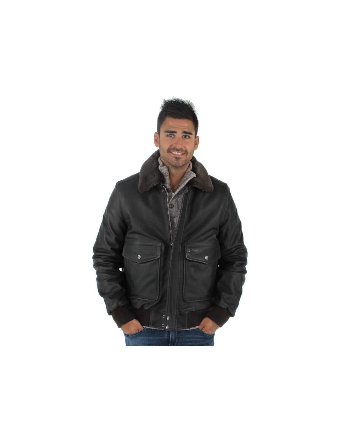 Schott NYC LC5331X, Chaqueta para Hombre, Ant., M