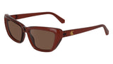 CALVIN KLEIN CKJ24623S Gafas, Brick, Talla única para Mujer