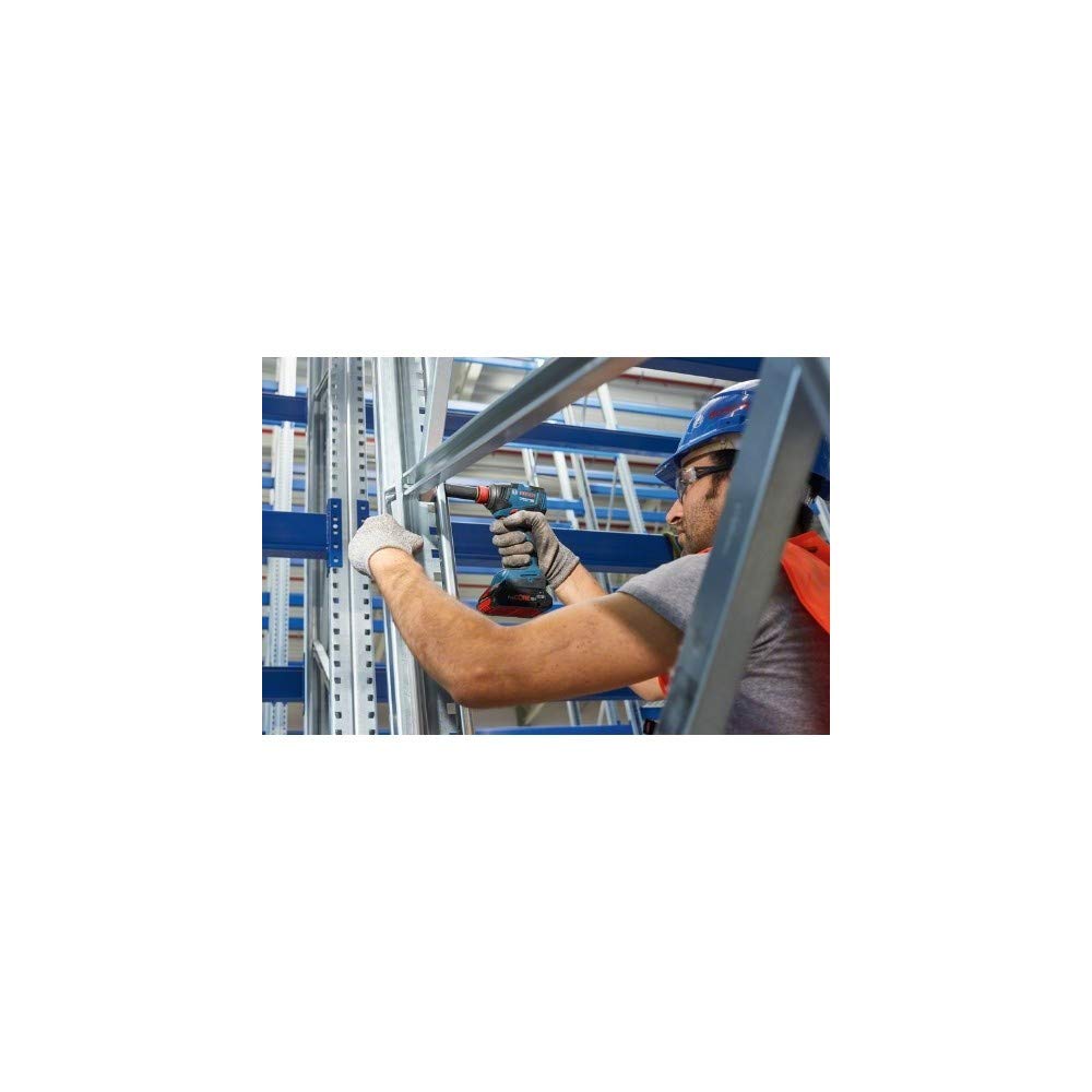 Bosch Professional GDX 18V–200 C - Llave de impacto a batería (18V, 200 Nm, módulo Connectivity, 2 baterías x 5.0 Ah, en L-BOXX)