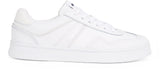 Tommy Jeans Low Profile Sneaker Mujer Greenwich Leather Elegante, Blanco (White), 37