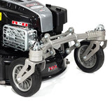 NAX POWER PRODUCTS Motor Briggs & Stratton 5000S Serie 875Exi 190 cm3 ReadyStart Ancho de corte 56 cm Cesta 75L Ruedas giratorias delanteras Cortacéspedes de tracción de gasolina