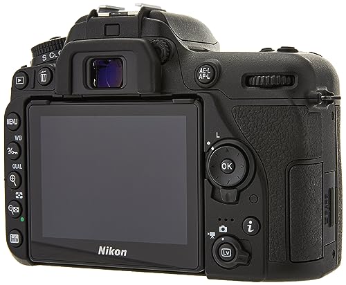 Nikkon D7500 - Cámara réflex digital de 20.9 Mp (pantalla LCD 3.2", 4K/UHD, SnapBridge, Bluetooth, Wifi), color negro - solo cuerpo