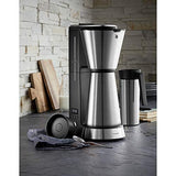 WMF Kitchenminis - Cafetera Aroma de goteo con termo, cafetera de filtro para hasta 5 tazas de café, vaso térmico 350 ml, programa antical, indicador agua, display digital, filtro extraible, 760 W