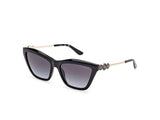 GUESS Gu00199 Gafas, 01b Shiny Black, 56/17/140 para Mujer