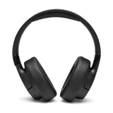 JBL Tune 710 BT Auriculares Over Ear con Bluetooth de diadema, ligeros, con batería de hasta 50 horas y cable extraíble, color negro