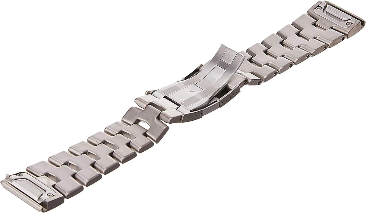 Garmin Quickfit - Correa de reloj, pulsera de titanio ventilada, 26 mm