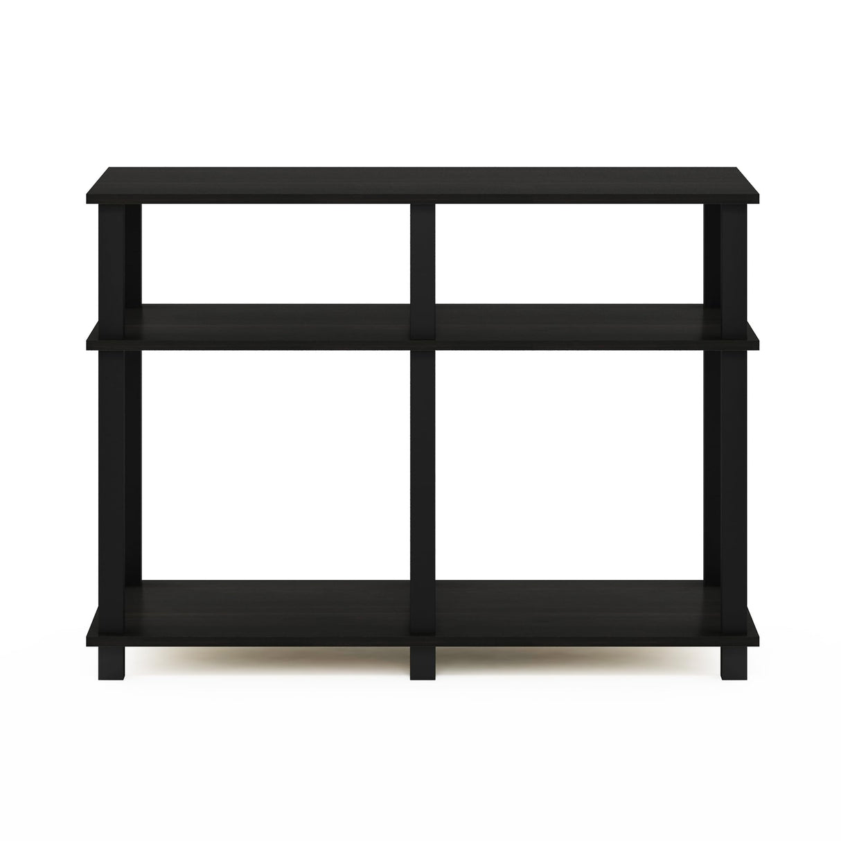 Furinno Romain Turn-N-Tube Soporte de TV para Televisores de hasta 40 Pulgadas, Espresso/Negro