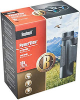 Bushnell - Powerview - 10x42 - Negro - Prisma de techo - Enfoque instantáneo - Dioptrías ajustables - Resistencia extrema - Turismo - Viajes - Diseño robusto - Prismáticos - 141042