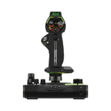 Turtle Beach VelocityOne Flightdeck - Joystick y Acelerador de Sistema Simulador HOTAS Universa con Pantalla táctil y Botones, HUD Montado en la Palanca y Sensores sin Contacto en Windows 10 & 11