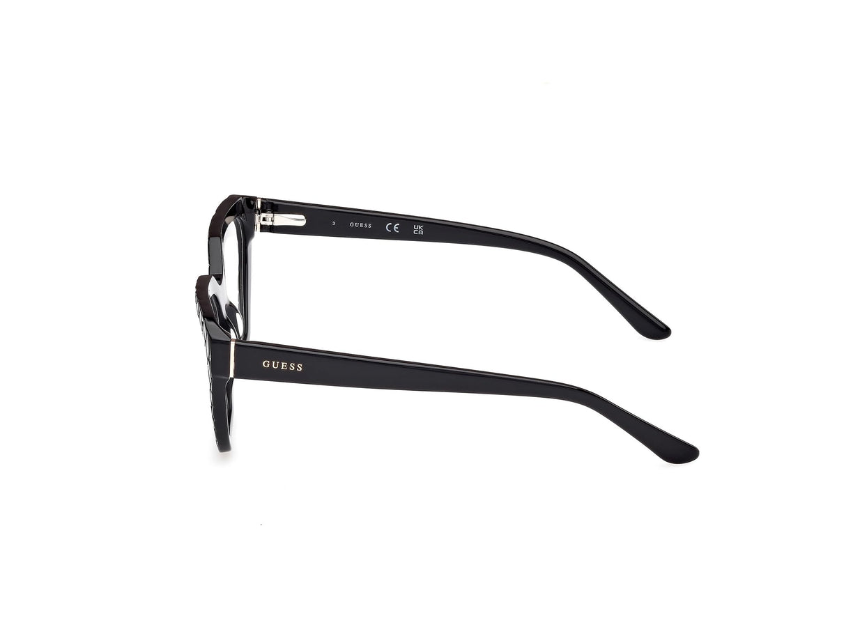Guess Gu50176 Marcos para Gafas recetadas, 005 Animal/Monocolor, 54/18/140 para Mujer