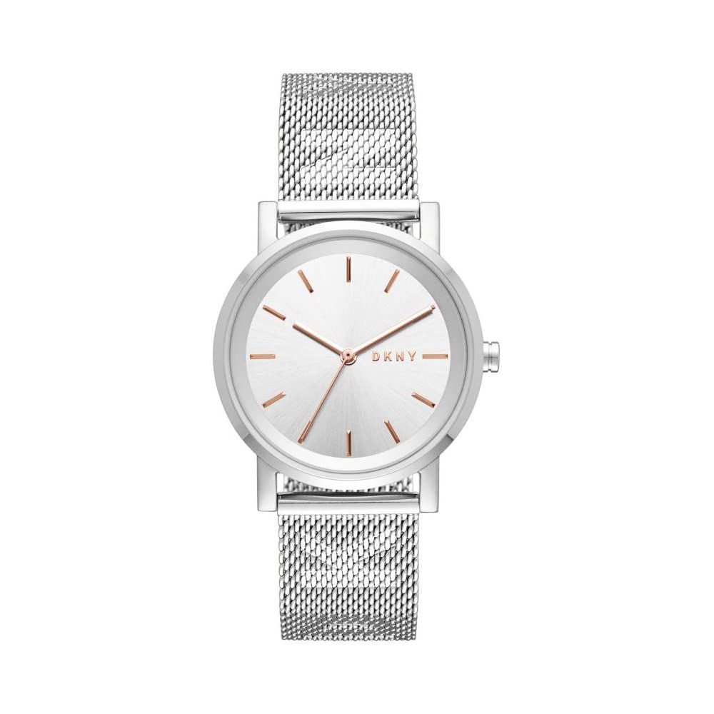 DKNY Reloj Analogico para Mujer de Cuarzo con Correa en Acero Inoxidable NY2620