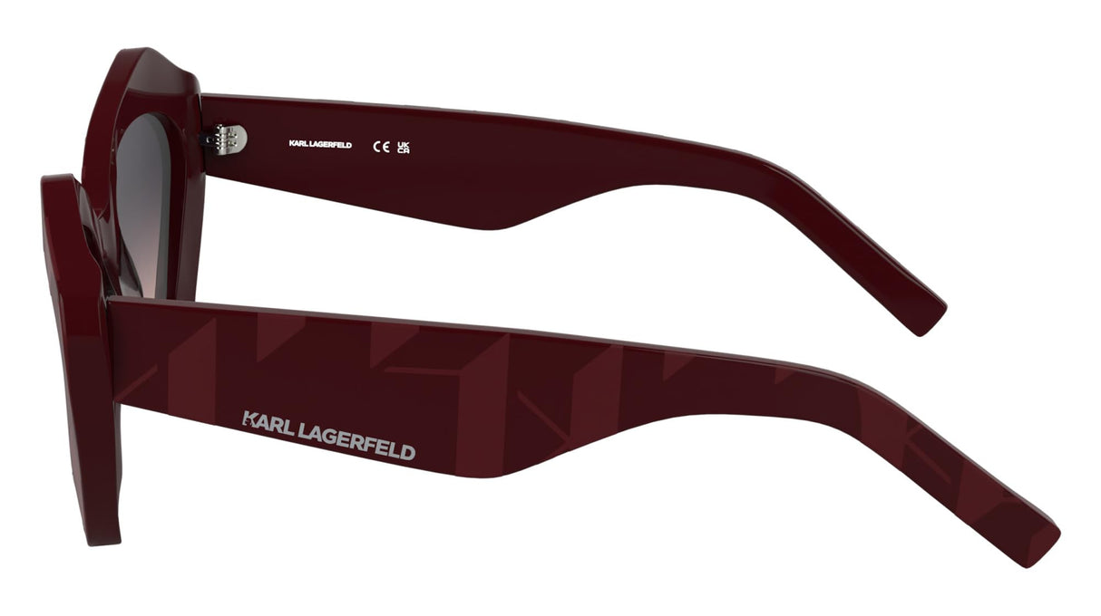 KARL LAGERFELD KL6199S Gafas, Burgundy, 53 EU para Mujer
