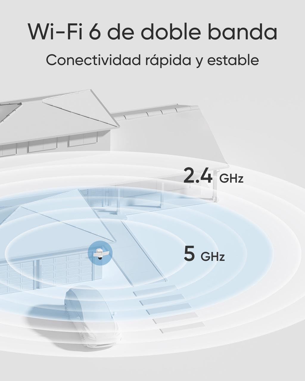 eufy Security Floodlight Camera E340 con Cable, Giro de 360° e inclinación, grabación ininterrumpida, cámara Doble, Compatible con HomeBase 3, Almacenamiento Local, sin cuota mensual