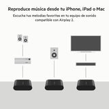 Belkin SoundForm Connect AirPlay 2 (adaptador y receptor de audio para reproducción inalámbrica con entrada óptica/3,5 mm para iPhone, iPad, y otros con AirPlay)