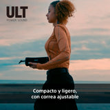 Sony ULT Field 1 Altavoz inalámbrico Bluetooth portátil con ULT Power Sound, Ultimate Deep Bass, IP67, Resistente a los Golpes, 12H de batería, Llamadas nítidas, Negro