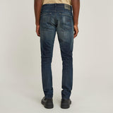 G-STAR 3301 Slim Jeans Vaqueros, Azul (Antique Foundry Repaired 51001-d594-h102), 32W / 32L Hombre