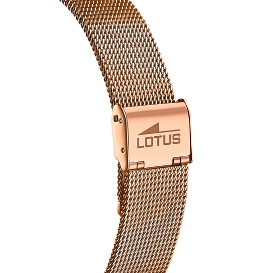 LOTUS Reloj Mujer 18730/1 Minimalist Caja de Acero Inoxidable 316l Rosa Correa de Acero Inoxidable 316l Rosa