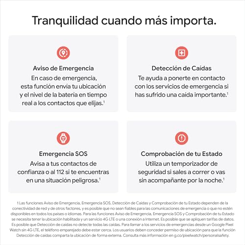 Google Pixel Watch 4 (41 mm) - Smartwatch Android con Seguimiento de la el Estado físico, y la Ayuda de Gemini - Caja de Aluminio en Oro Champagne - Correa Deportiva en Verde Lima - LTE