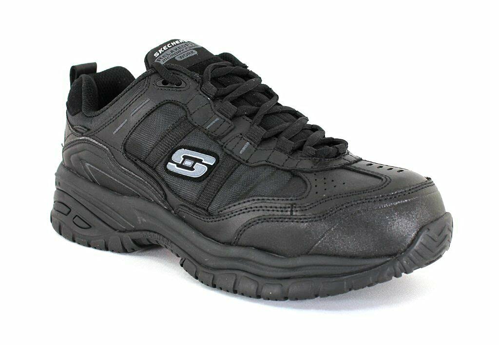 Skechers Soft Stride Grinnel, Zapatillas Hombre, Black, 46 EU