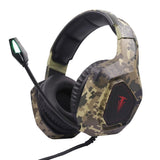 BERSERKER Auriculares Gaming con Micrófono, Sonido Estéreo 2.0, LED RGB, Cable 2,20 m, Negro