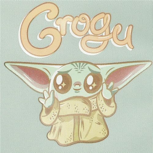 Joumma Star wars Grogu Mochila Escolar Verde 32x44x17 cms Poliéster 24,68L