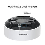 TP-Link Deco X50-PoE(3-Pack)- AX3000 Dual Band Wi-Fi 6 Mesh, Soporta alimentación PoE y DC, Puerto 2.5Gbps, Alcance hasta 600m², WPA3, Ideal para Casas Grandes