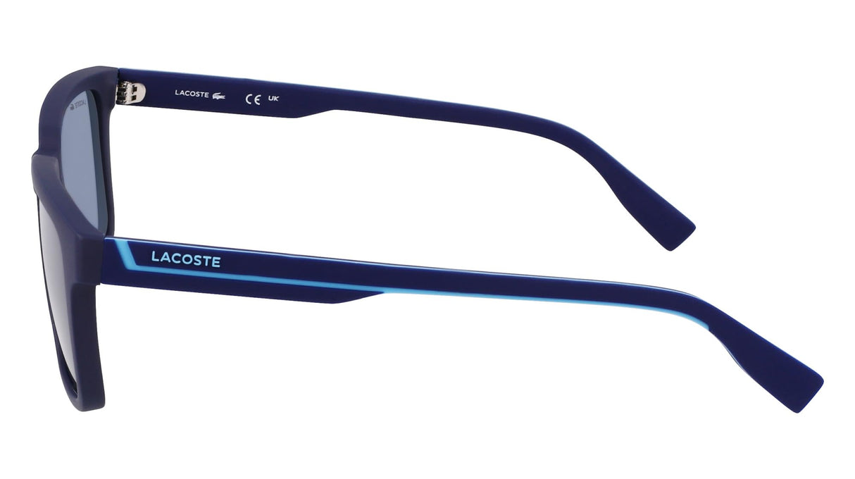 Lacoste Gafas de Sol L6032S 424 MATTE BLUE 54/18/145 Hombre