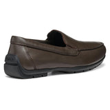 Geox U Moner W 2FIT A, Mocasín Hombre, Coffee, 41 EU