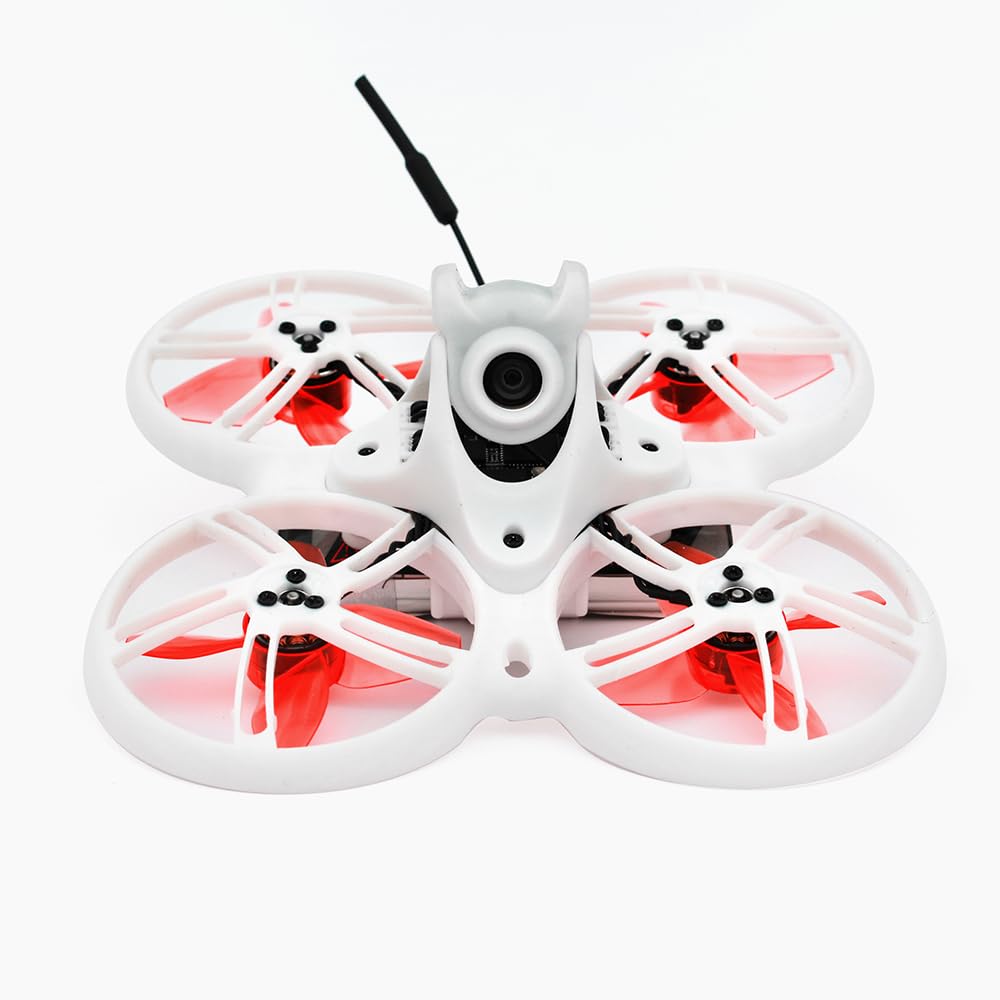 EMAX Tinyhawk 3 Plus Drone RTF Kit Listo Para Volar FPV Analógico Drone Mini Racing Quadcopter con Gafas y E8 Transmisor para Niños Adultos y Principiantes