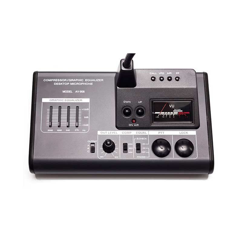 AVAIR AV-908 Micrófono de sobremesa (con Ecualizador)