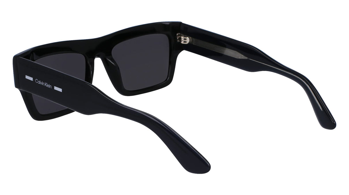 Calvin Klein Unisex Adult Sunglasses CK23504S - Black with Solid Grey Lens