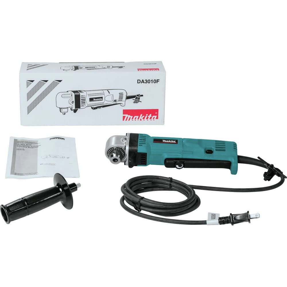 Makita DA3010F - Taladro angular 450w 10mm manual