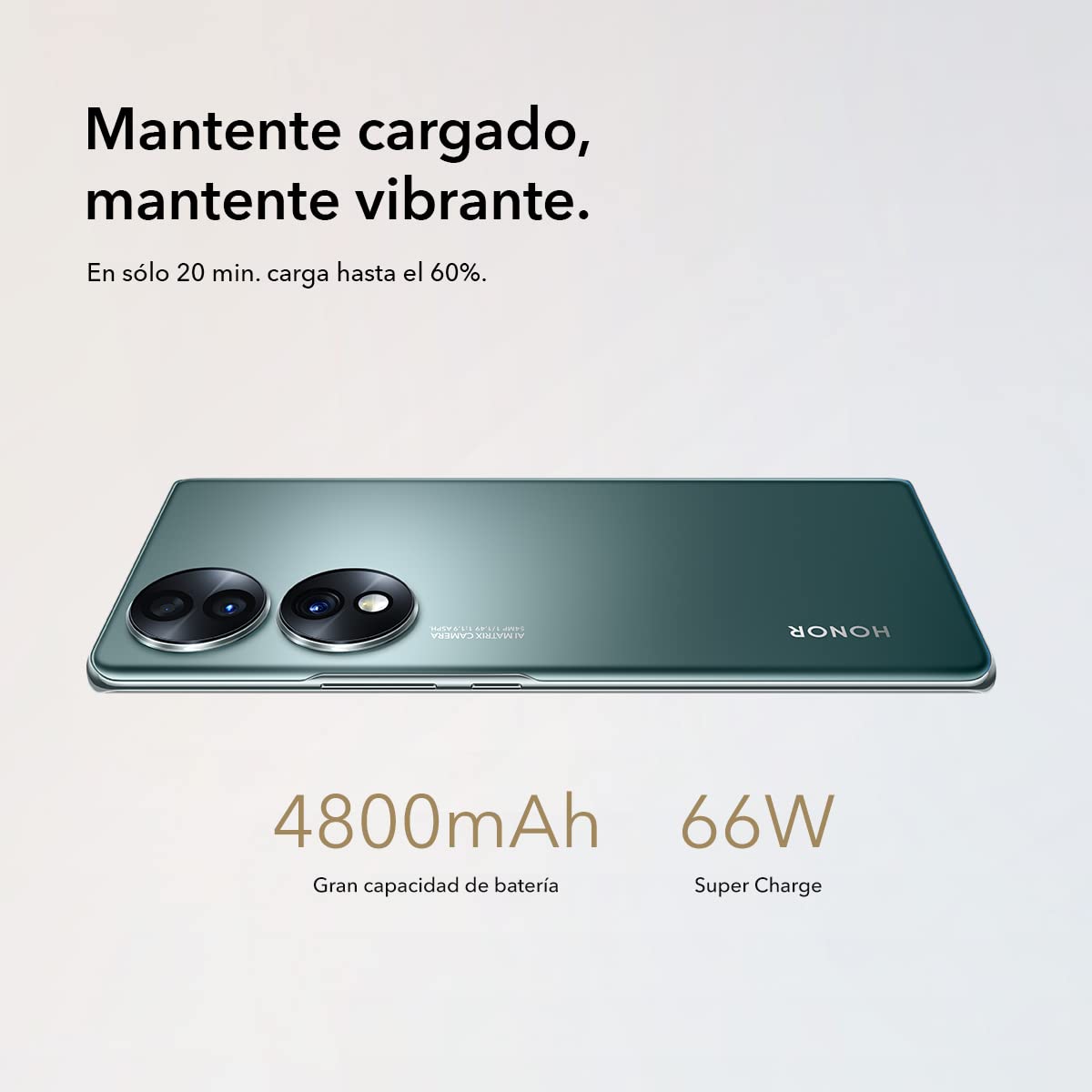 HONOR 70 Smartphone 5G, OLED 6,67", 8GB, 256GB, Android 12 GMS, Wi-Fi, Midnight Black