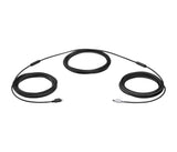 Logitech Group, Cable de Extensión de 15m para el Sistema de Webcam para Videoconferencia Group, Mini-DIN-6, Portátil/PC/Mac, Color Negro