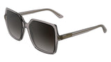 Calvin Klein Women's Sunglasses CK25537S - Transparent Taupe with Gradient Purple Lens