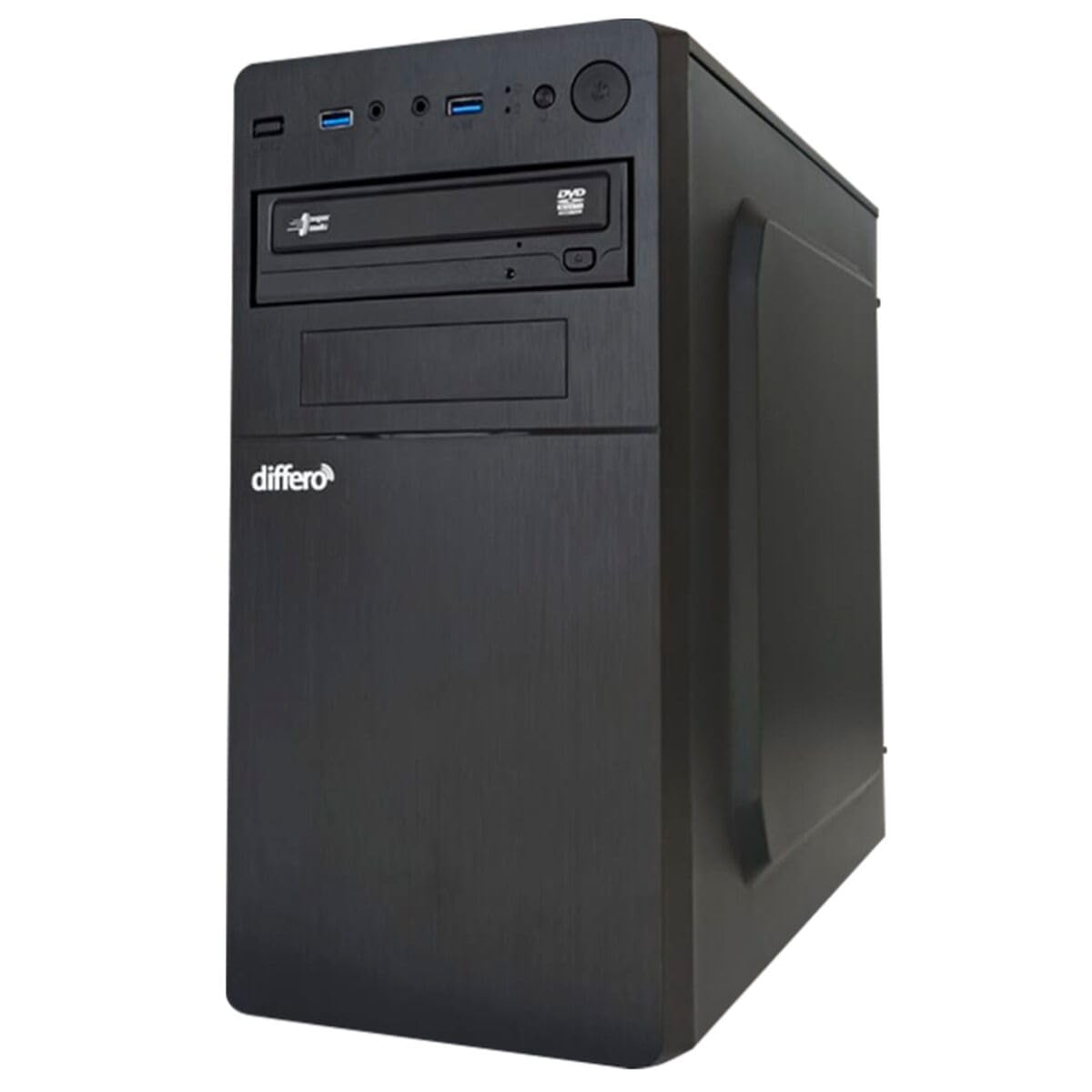differo OR1639276 PC Intel Core™ i5 i5-10400 8 Go DDR4-SDRAM 256 Go SSD Windows 11 Home Bureau Noir