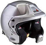 Stilo AA0210BG2M63 CASCO WRC DES RALLY COMPOSITE FIA 8859-15 HANS FIA 8858-10 GRIS/INTERIOR NEGRO 63