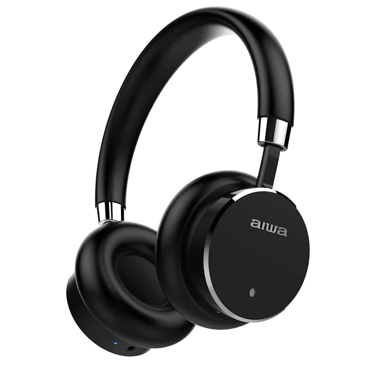 Aiwa HSTBTN-800BK: Auriculares Bluetooth con ANC, Cancelación Ruido, ideal para viajes, con cable o inalámbricos