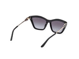 GUESS Gu00199 Gafas, 01b Shiny Black, 56/17/140 para Mujer