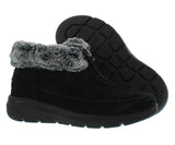 Skechers Glacial Ultra Sweet Vibes, Botas Cortas al Tobillo Mujer, Black, 37 EU