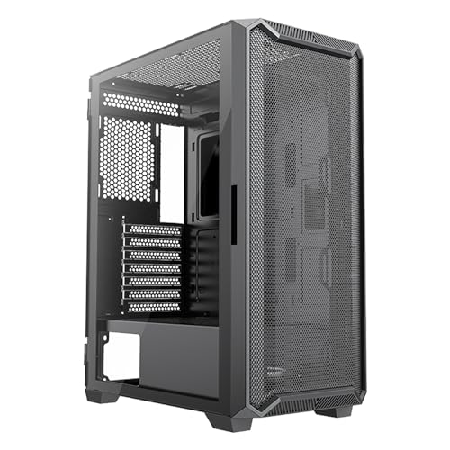 Xilence X613 X613 Xlent Blade II - Carcasa para PC para Videojuegos (3 Ventiladores ARGB de 120 mm, Carcasa ATX Midi Torre, Panel Frontal de Malla para un Buen Flujo de Aire y PWM/ARGB Control, Panel