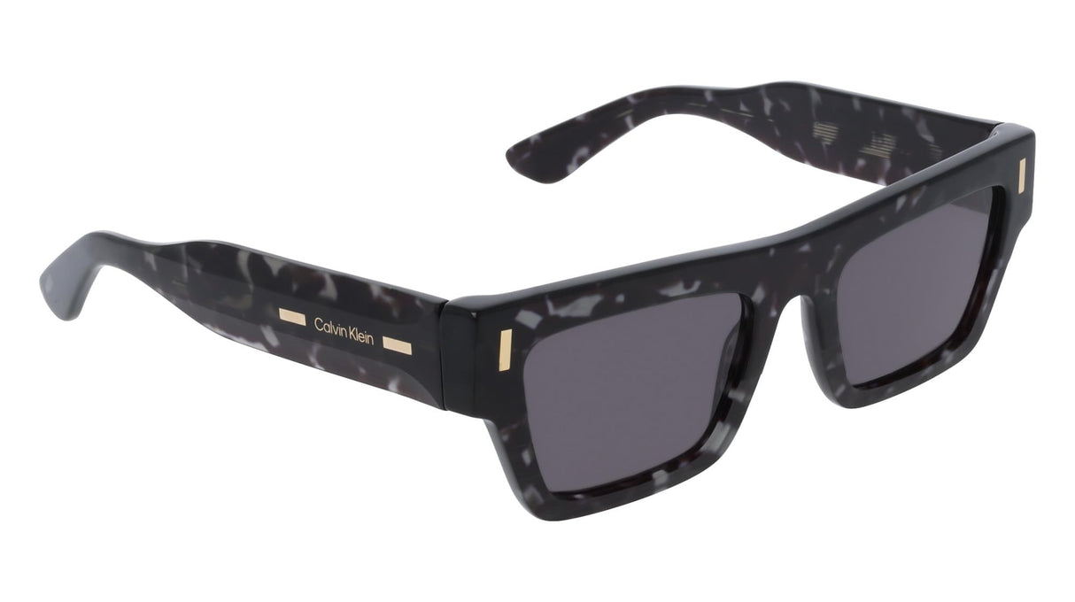 Calvin Klein Unisex Adult Sunglasses CK25510S - Havana Grey with Solid Smoke Lens