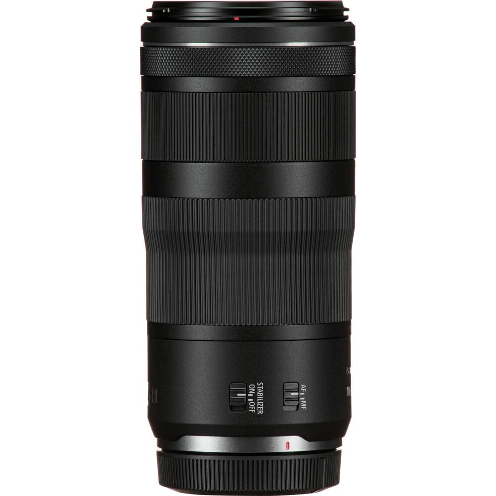 Canon Objetivo RF 100-400mm F5.6-8 IS USM - Lente Teleobjetivo Estabilizador Óptico de 5,5 Pasos para Deporte y Naturaleza | Compatible Sistema EOS R