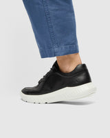 ECCO Zapatillas para Mujer ATH-1FTR W, Color Negro, Talla 39 EU, Negro, 39 EU