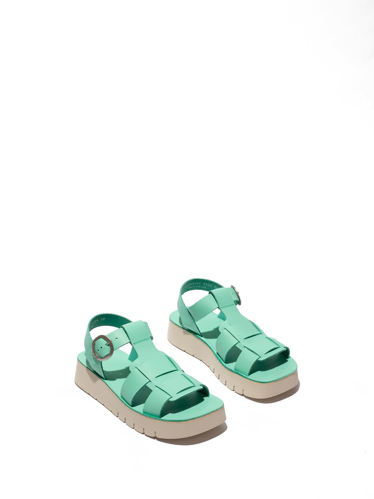 Fly London SUDY246FLY, Sandalias Mujer, Spearmint, 41 EU