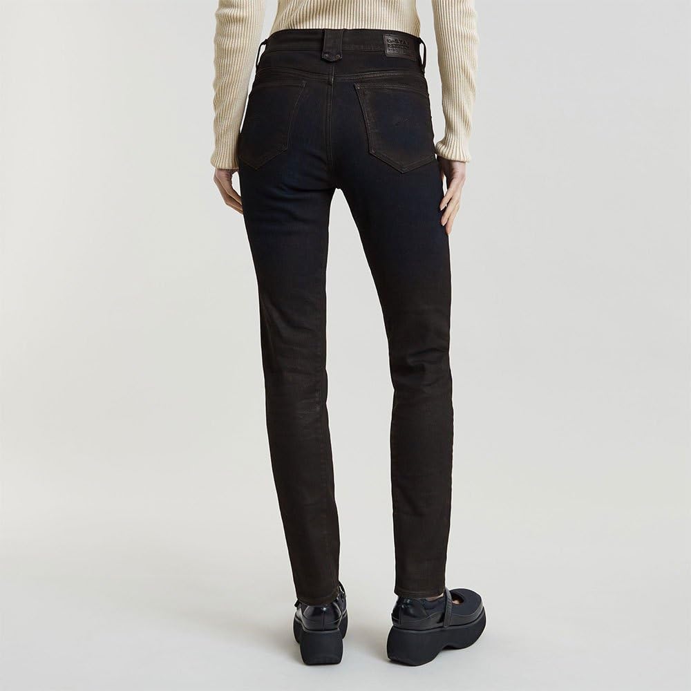 G-STAR Para Mujer Jeans Ace 2.0 Biker Slim Straight, Azul (Worn in Granulite Cobler D25285-8968-G807), 30W / 32L