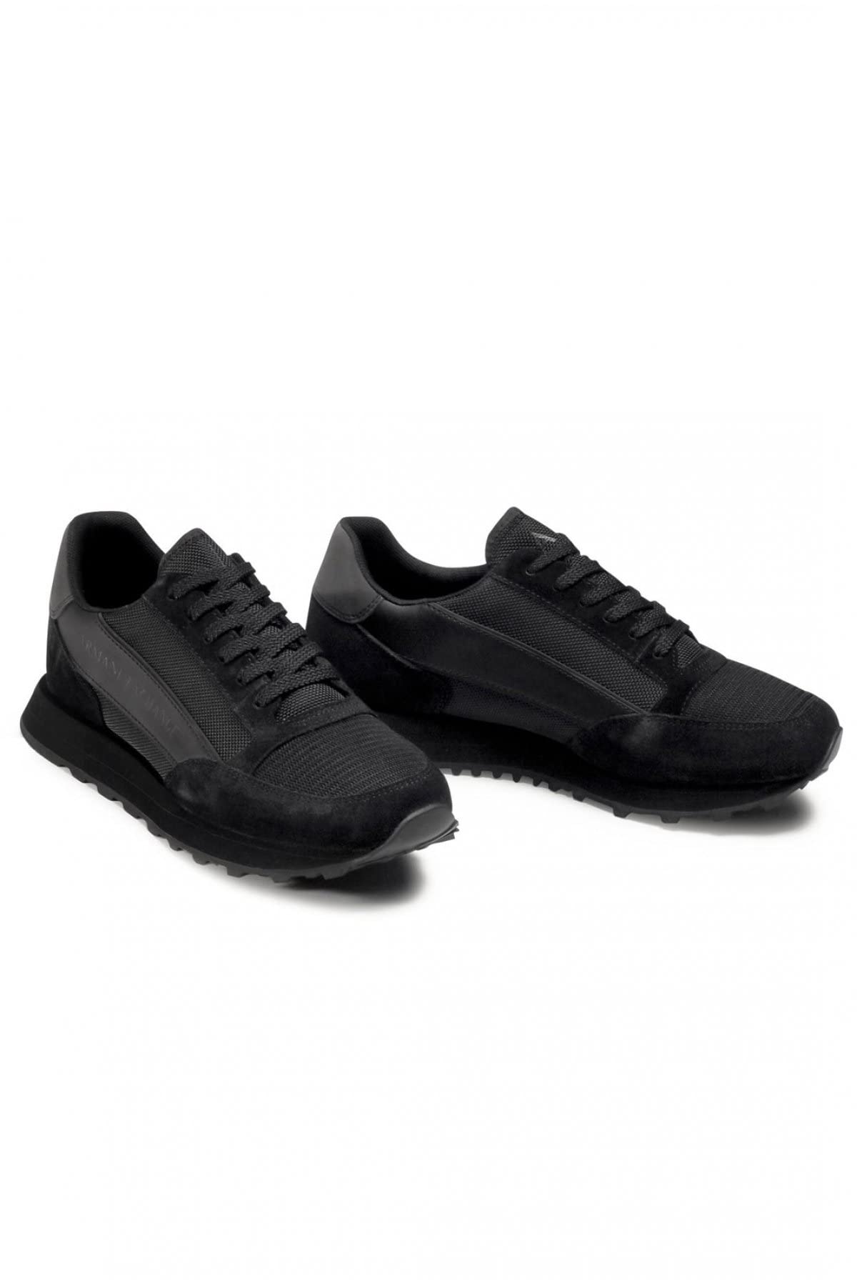 AX Armani Exchange Sneaker, Zapatillas Hombre, Schwarz, 42 EU