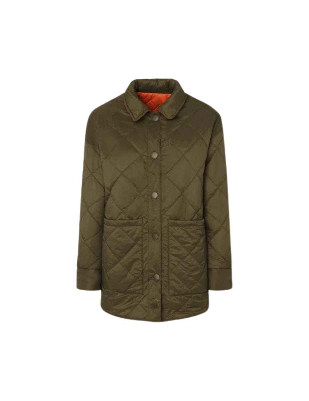 Pepe Jeans Caty Chaqueta, Verde (Verde Hoja), M para Mujer