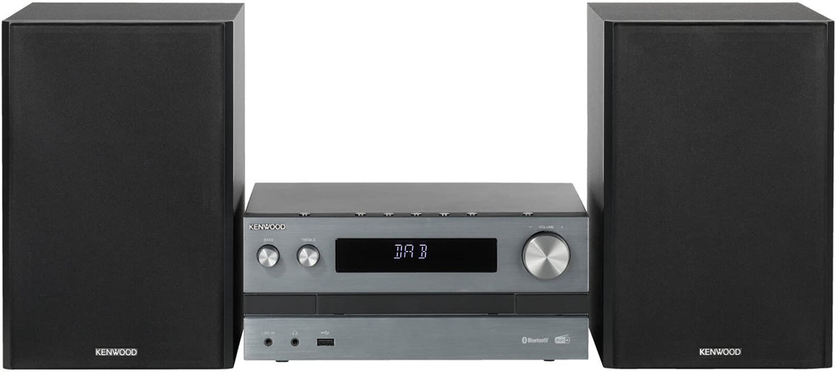 Microcadena KENWOOD M-918DAB Color Gris Metalizado - Mini Equipo de Musica para casa